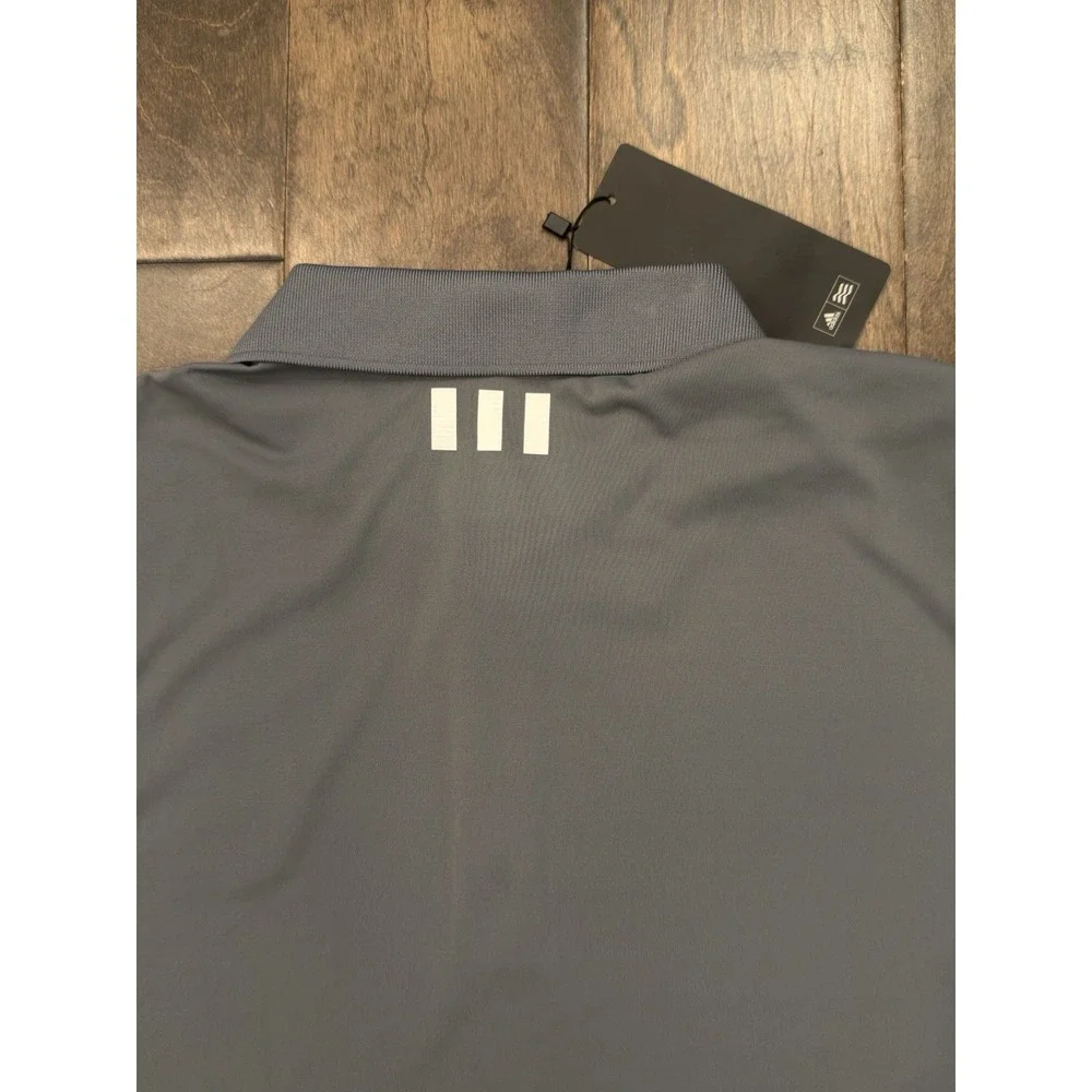 Adidas Puremotion Polo Shirt Men's Large Lake Oconee Golf Classic Banksouth Grey